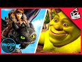 ¡Top 20 Películas ANIMADAS de Dreamworks!