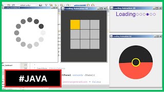 Java Project Tutorial - How To Create Loading Animation Forms In Java NetBeans With Code - [Part 5]