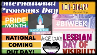 How MANY LGBT Holidays Are There???