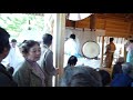 2011年10月29日　高根白山神社　古代神楽　「殿の舞」