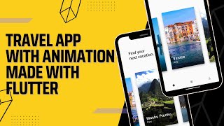 Travel app using FLUTTER