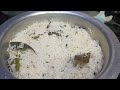 బగారా రైస్ చికెన్ కర్రీ how to make bagara rice chicken curry in telugu