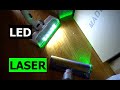 Dyson V15 Detect's Green Laser vs LED Light