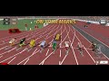 athletics mania 100m Brasil 9.82  +1.4