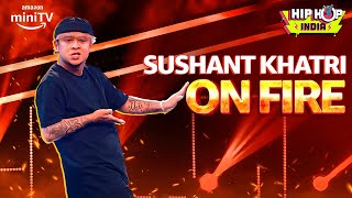 Sushant Khatri On Baba Ji ki Booti🔥 | Nora Fatehi & Remo D'Souza | Hip Hop India | Amazon miniTV