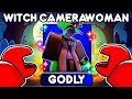 Unlocking WITCH GODLY In Toilet Tower Defense