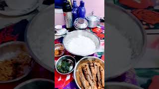 সোমবার দুপুরে কি কি রান্না হল  lunch #food #youtube #youtubeshorts