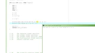 C Programming Tutorial 6 - Outputting - Part 2