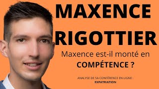 MAXENCE RIGOTTIER : sa CONFÉRENCE EN LIGNE sur l'EXPATRIATION