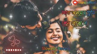 সাত জনমের তুমি কেন বোঝনা | sat jonomer tumi keno bojho na | [Slowed reverb ] lofi music @tseries