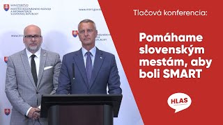 Pomáhame slovenským mestám, aby boli SMART #RozvojRegionov