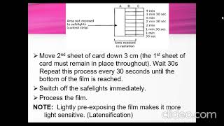 Darkroom QAQC Tests