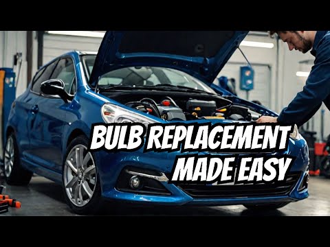 How to replace the Peugeot 206 headlamp bulb How to replace the Peugeot 206 headlamp bulb