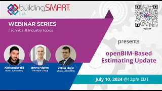 Industry & Technical | openBIM Based Estimating - an Update