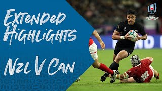 Extended Highlights: New Zealand 63-0 Canada - Rugby World Cup 2019