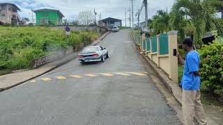 Drift Car Burn Out | Loud | Tobago | 2JZ | Career Day