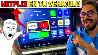 ¡Activa Netflix y YouTube en la Pantalla de Tu Auto FÁCIL y RÁPIDO! 🚗 | CarPlay Inalámbrico | JxR