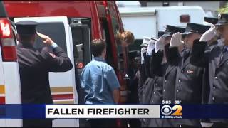 Thousands Honor Fallen FDNY Hero Matt Ambelas Killed In Brooklyn Fire