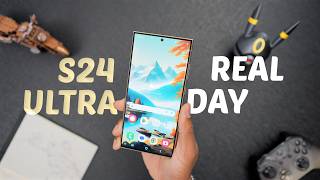 Galaxy S24 Ultra - REAL Day in the Life Review! (Battery & Camera Test!)