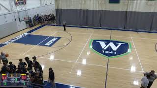 Williston Northampton School vs Choate Rosemary Hall High School Mens Varsity Basketball