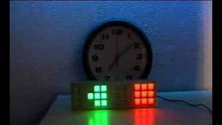 TIX UHR, TIX CLOCK, LED Clock, Display