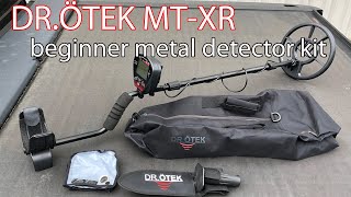 Product review: DR.ÖTEK MT-XR metal detector for beginners. (2021 MTXR set)