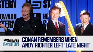 Conan O'Brien Remembers When Andy Richter Left "Late Night"