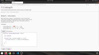 Codingjs (Codingbat) Array-2 --isEverywhere solution