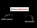Cursor Animation effects on mousemove Using Javascript