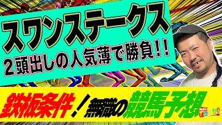 【 スワンステークス 2024 】C.デムーロ騎手来日！芝1400m巧者を見抜け！万馬券を勝ち取りたい無職！競馬予想！【 京都競馬場 】