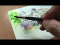 drawing paris buildings street scenes with dip pen technical pen u0026 watercolor