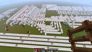 Minecraft CPU with 4 bit memory