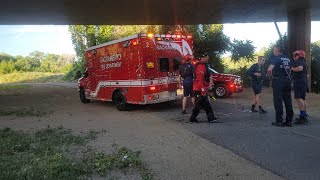 Man pulled from river at Discovery Park hospitalized