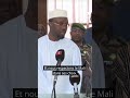 le premier ministre sénégalais ousmane sonko en visite au mali