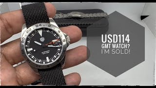 AliExpress Summer Sales 2024 Special: USD114 WatchDives WD16570 NH34 GMT full review