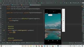 07 Creating ViewPager Adapter