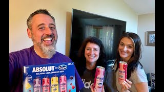 Absolut Ocean Spray Variety Pack Review!