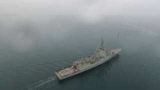 Air Warfare Destroyer Nuship Hobart Sea Trials (Part 1 of 2)