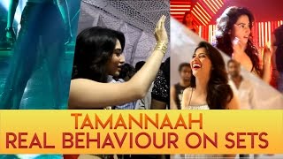 Tamannaah real behaviour on sets || Tamanna ll IndiaGlitz Telugu ll IndiaGlitz