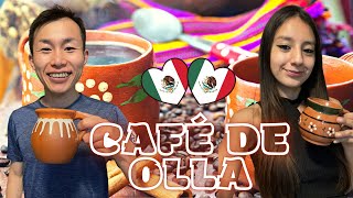 これがメキシコの伝統コーヒー！「Café de Olla」を作りました