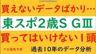 【過去10年のデータ】東スポ2歳ステークス　2020　予想