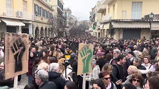 Κέρκυρα: Τώρα η κινητοποίηση για Τέμπη.