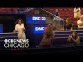 Stage set for Democratic National Convention at United Center