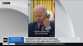 President Biden calls Brandon Tsay