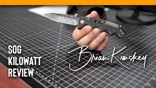 SOG Kilowatt Electrician Knife Review (gimmick?)