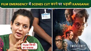 Kangana Ranaut Opens Up About The Scenes Cut From Her Film Emergency