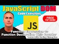 Function Expression vs Function Declaration This Counter