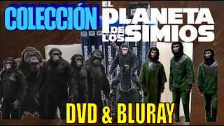 El planeta de los simios Colección saga completa DVD & Bluray Planet of the Apes movie collection