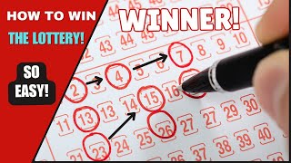 HOW TO WIN THE LOTTERY! new Best Strategies