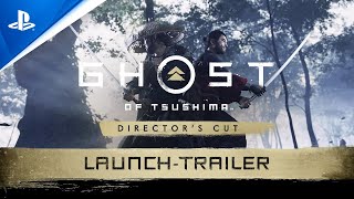 Ghost of Tsuhsima Director's Cut - Launch Trailer | PS4, PS5, deutsch